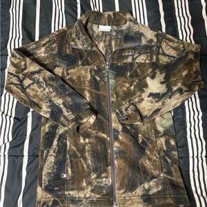 Columbia Woodland Camo Fleece Jacket